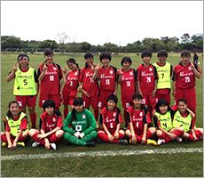 茨城県女子サッカーリーグ2部（前期）の結果